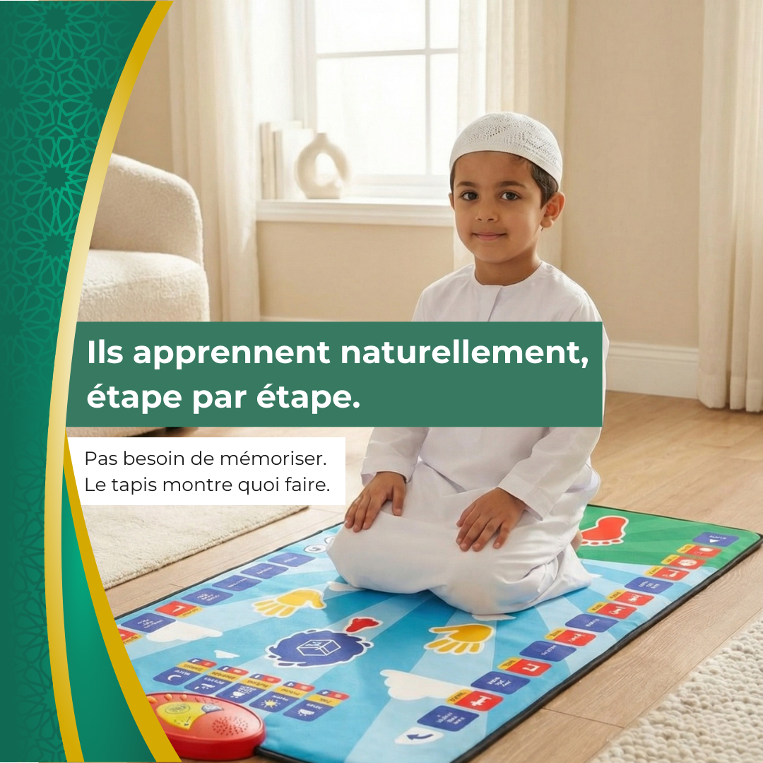EducaDeen - Tapis de prière interactif version enfant